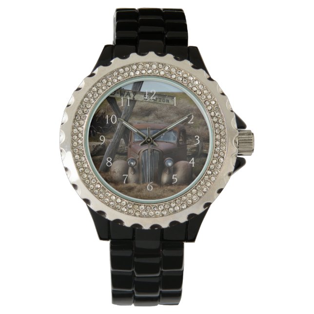 Gammal bil armbandsur (Framsida)