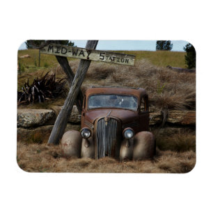 Gammal bil magnet