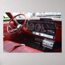 Gammal bil med 8 spår