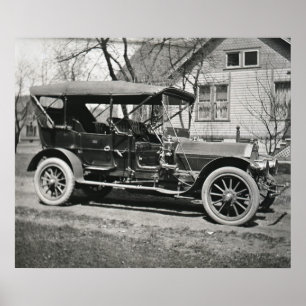 Gammal bil poster