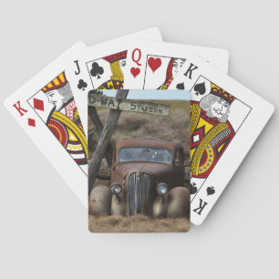 Gammal bil spel kort