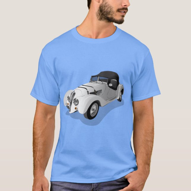 Gammal bil t shirt (Framsida)