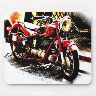 Gammal bmw-moterbike musmatta