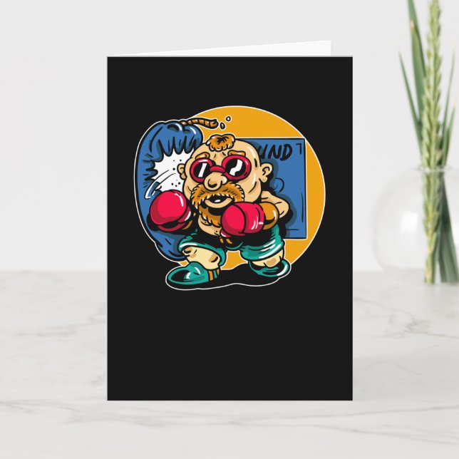 Gammal Boxer Kort (Framsida)