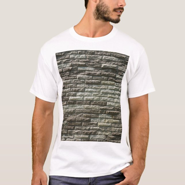 Gammal brickmur: Förstört Struktur T Shirt (Framsida)