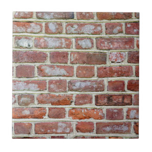 Gammal brickmur kakelplatta