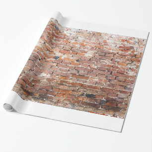Gammal brickmur presentpapper