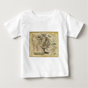 Gammal brittisk Amerika Utforska Isbjörn Kompasska Tee Shirt