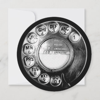 Gammal brittisk telefonnummerdesign