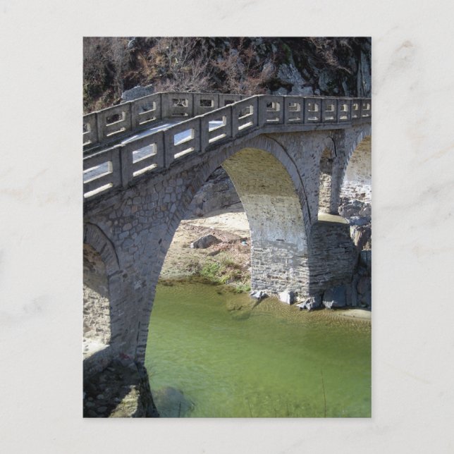 gammal bro vykort (Framsida)