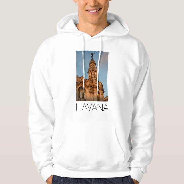 Gammal byggnad Spire, Havanna, Kuba Sweatshirt (Framsida)