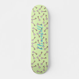 Gammal Castle Nyckel Skateboard