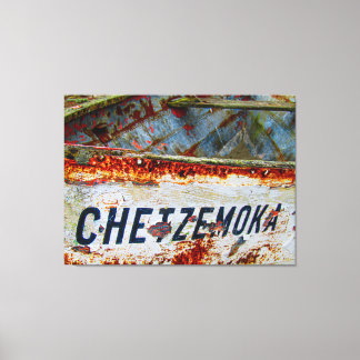 Gammal Chetzemoka Boat 2 Canvastryck
