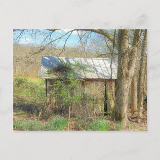 Gammal Chicken Coop Vykort