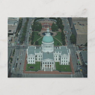 Gammal Courthoust Vykort