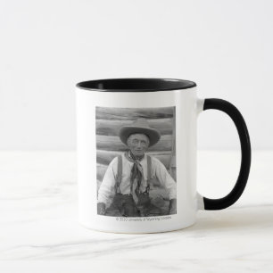 Gammal cowboy mugg