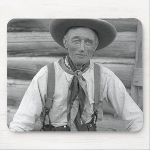 Gammal cowboy musmatta