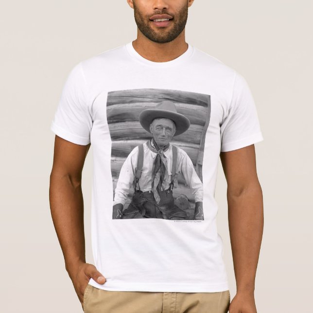 Gammal cowboy tee (Framsida)