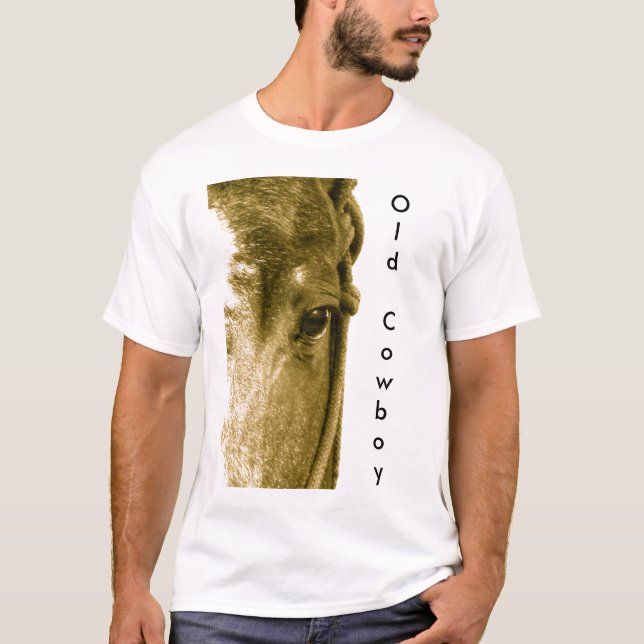 Gammal Cowboy Tee (Framsida)