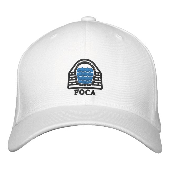 Gammal Croton Aqubildt Baseball Cap Broderad Keps (Framsida)