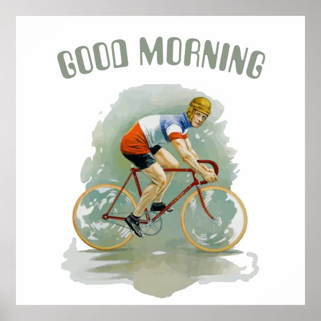 Gammal cykel, lägg till text Poster (Framsidan)