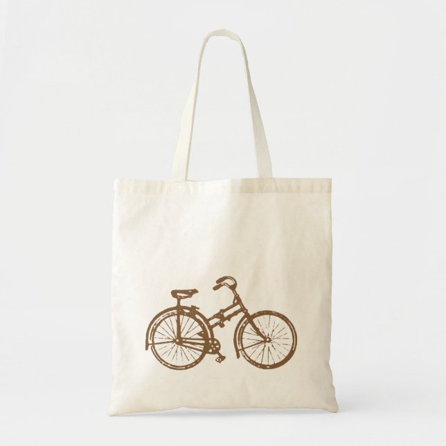 Gammal cykel tygkasse (Framsidan)