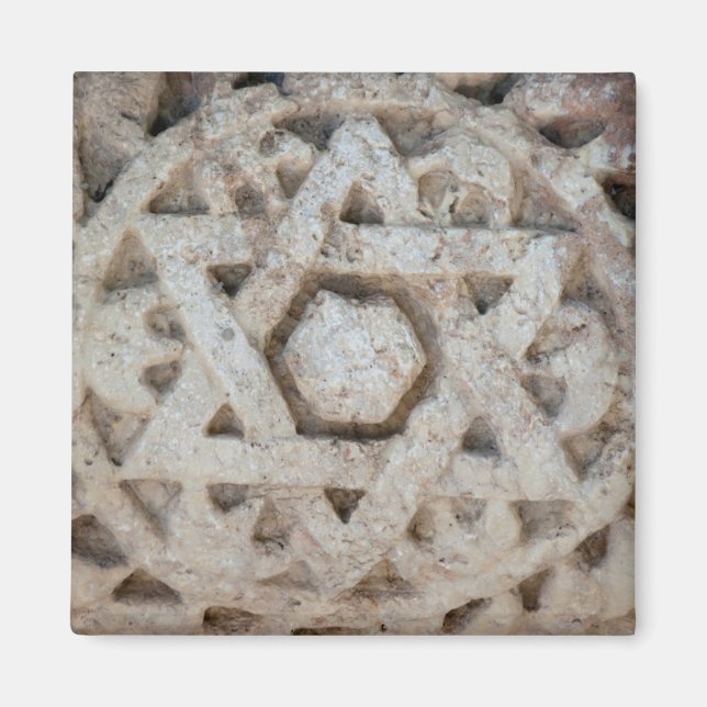 Gammal Davidstjärna, Israel Magnet (Framsidan)