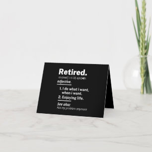 gammal. definition lustig pension meddelande