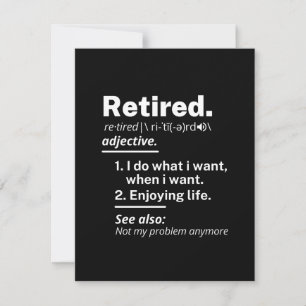 gammal. definition lustig pension meddelande