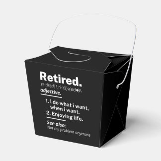 gammal. definition lustig pension presentaskar