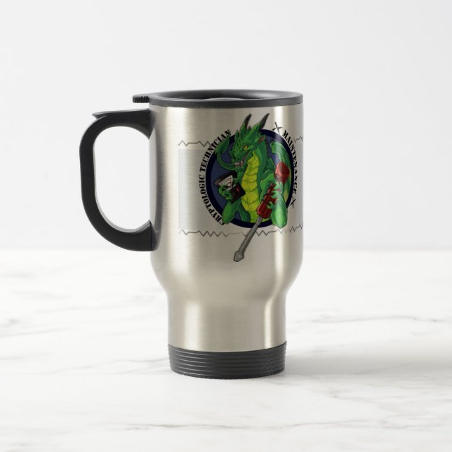 "Gammal" designtravel mug (R. Räcka) Resemugg (Vänster)