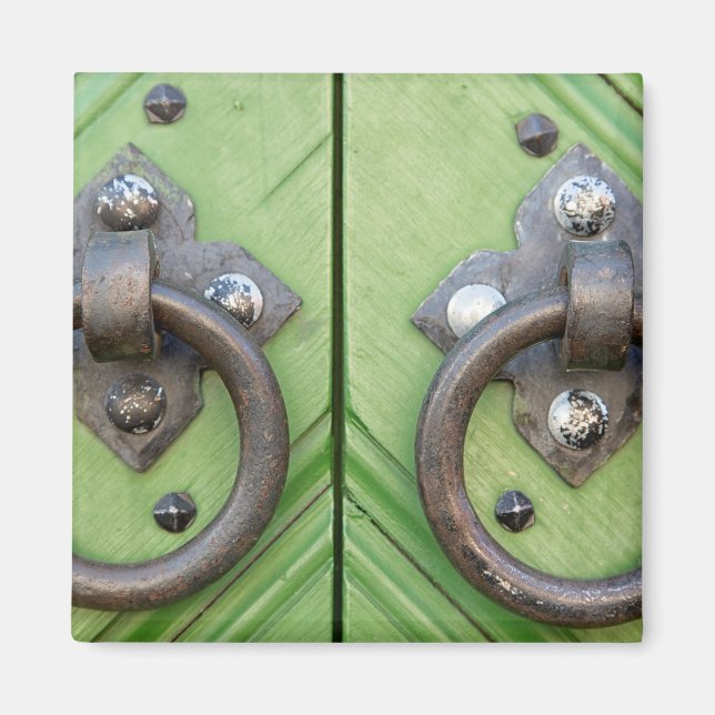 Gammal dörr magnet (Framsidan)