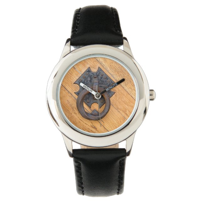 Gammal dörrknapp armbandsur (Framsida)