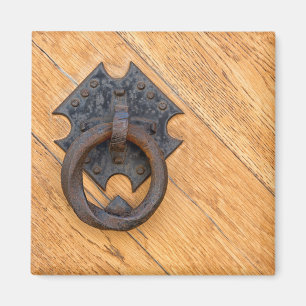Gammal dörrknapp magnet