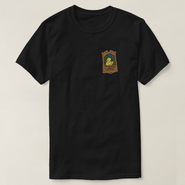 Gammal dubbelsidig klassisk T-Shirt (Design framsida)