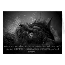 Gammal Dude. för Yer Hälsningskort