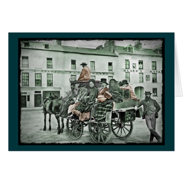 Gammal e-postkopia hälsningskort (Framsidan Horizontal)