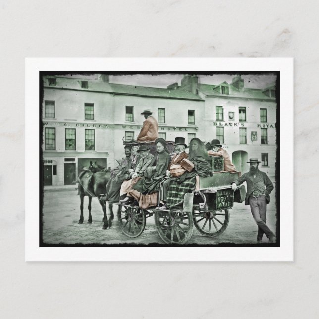 Gammal e-postkopia vykort (Framsida)