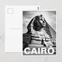 Gammal Egypten för vykort