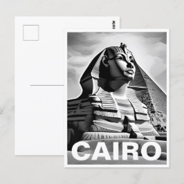 Gammal Egypten för vykort