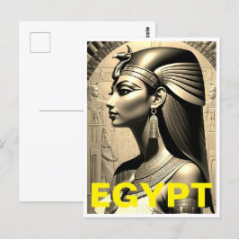 Gammal Egypten för vykort