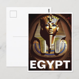 Gammal Egypten för vykort