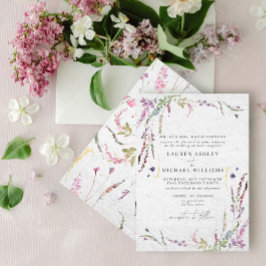 Gammal Elegant - Watercolor Formal Inbjudningar