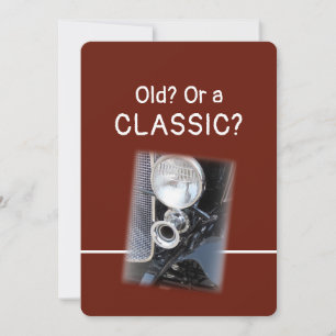 Gammal eller klassisk 1920-tals Bentley rolig föde Kort