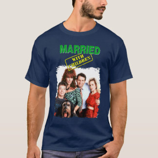 gammal eller ny familj retro t shirt