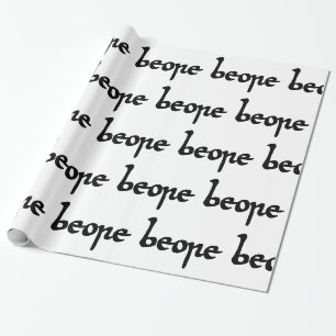 Gammal engelsk Beer Wrapping Papper Presentpapper