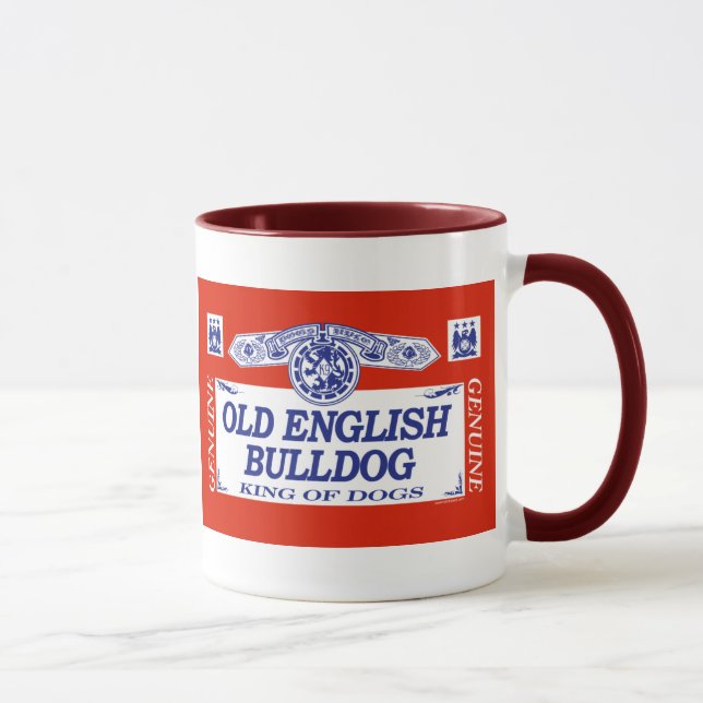 Gammal engelsk bulldogg mugg (Höger)