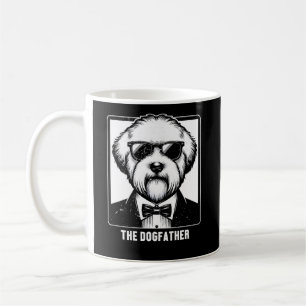 Gammal engelsk fårhund Hundfadern Smoking Cool Rol Kaffemugg