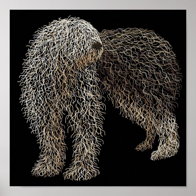 gammal engelsk fårhund poster (Framsidan)