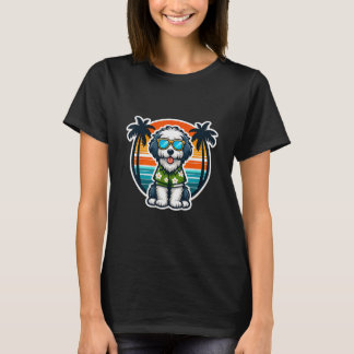 Gammal engelsk herdehund Hundägare Sommar Vibes Se T Shirt